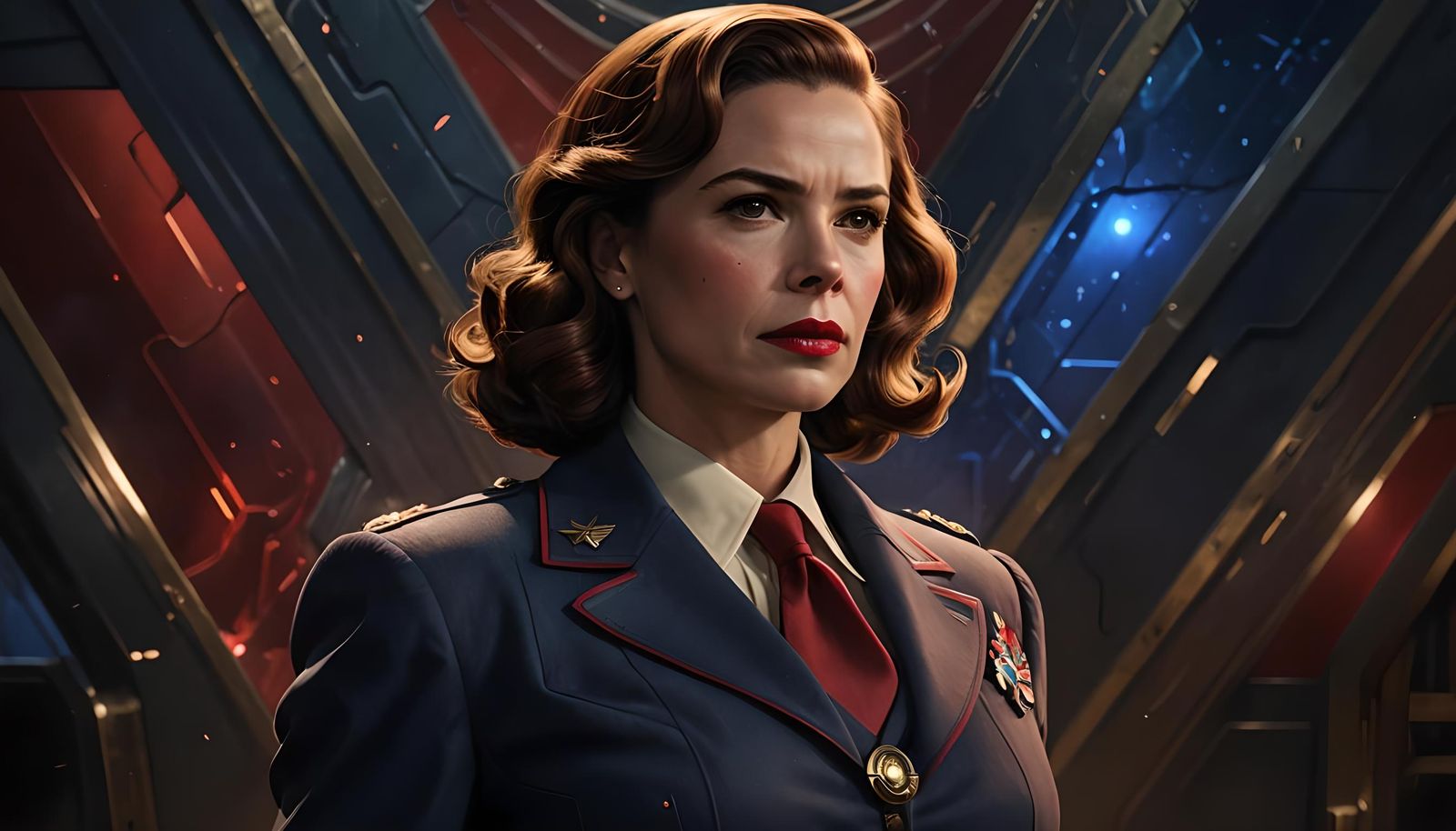 Agent Peggy Carter: Detailed Fantasy Concept Art