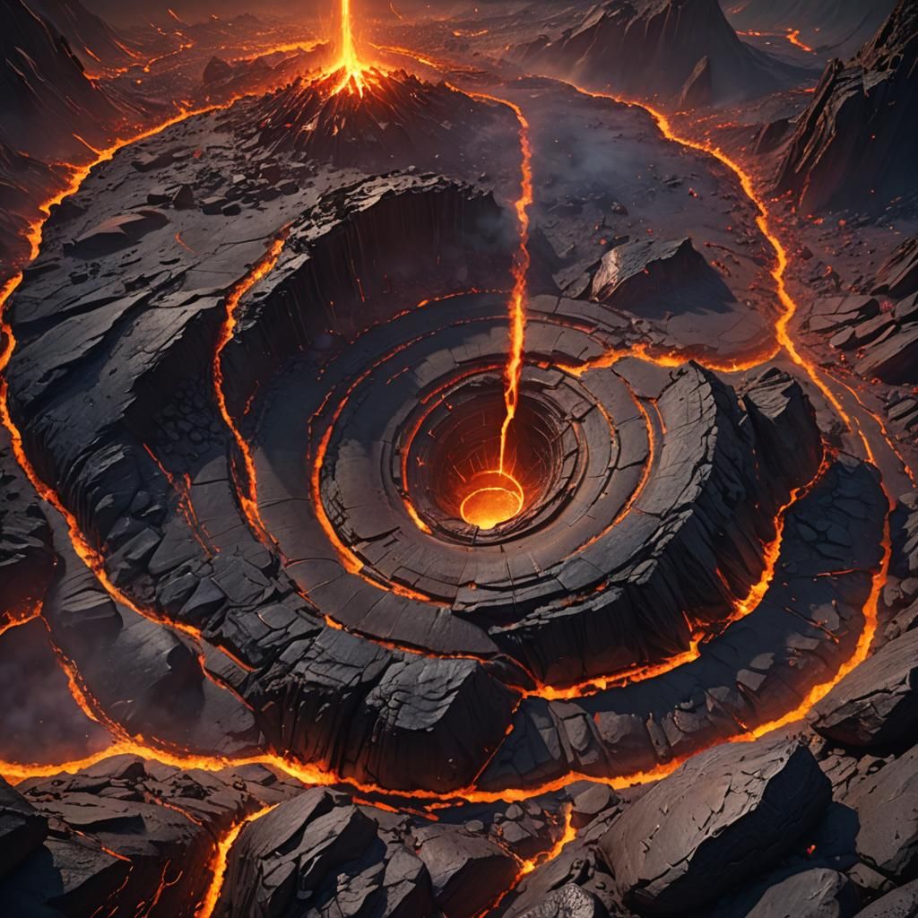 The One Ring Falls to Mount Doom