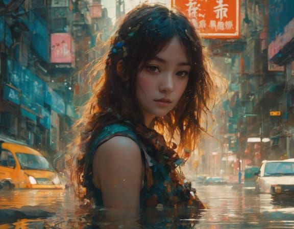 Beautiful AI-Generated Portrait