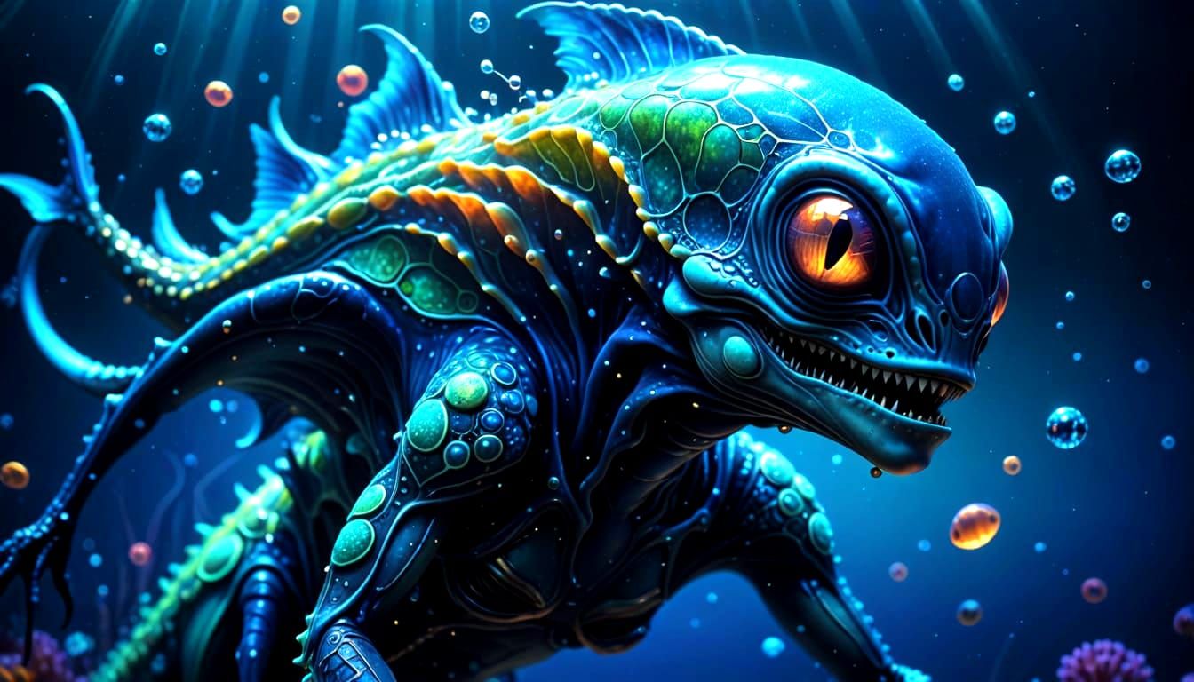 Underwater Scene: Tranquil Marine Ambience