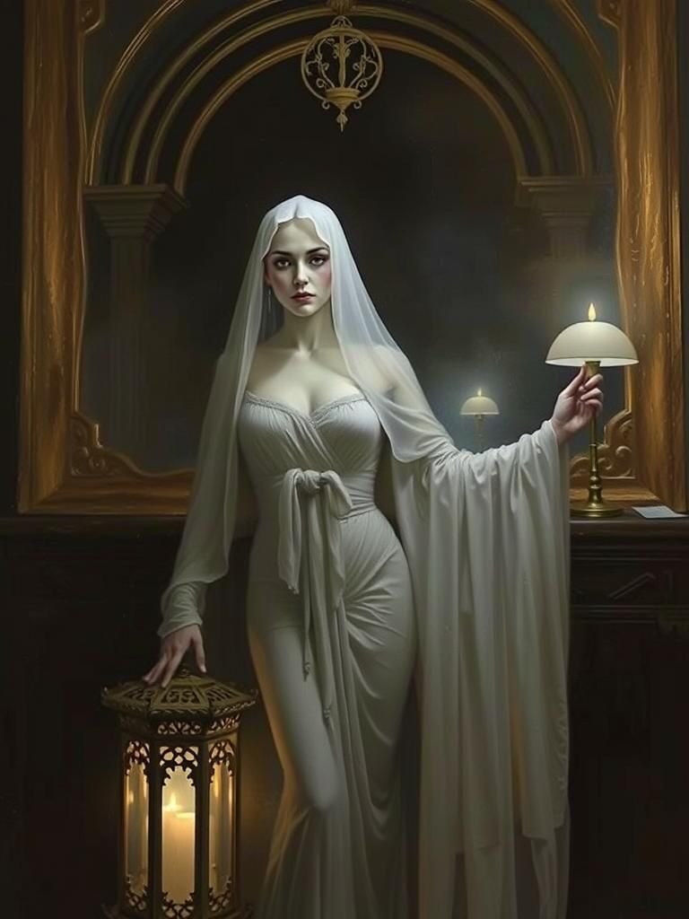 Raquel Welch as Ghost in Haunted House