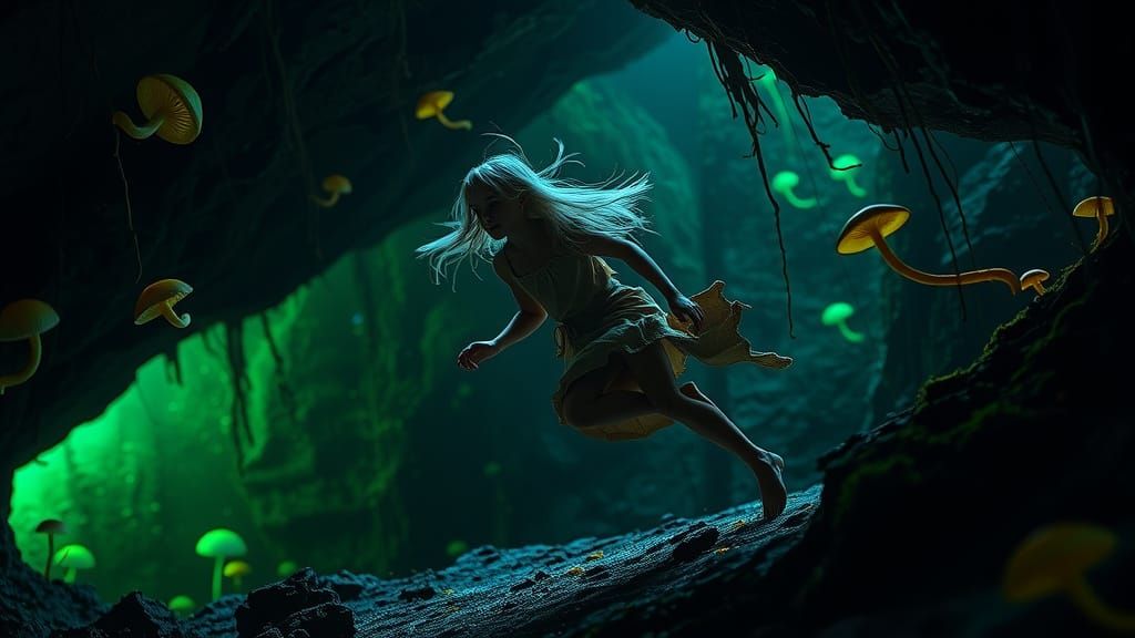 Ethereal Fugitive in the Underdark