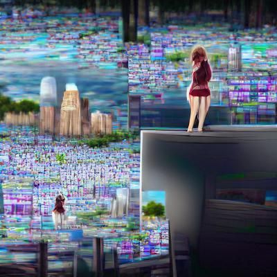 AI Interpretation of a Lost Woman