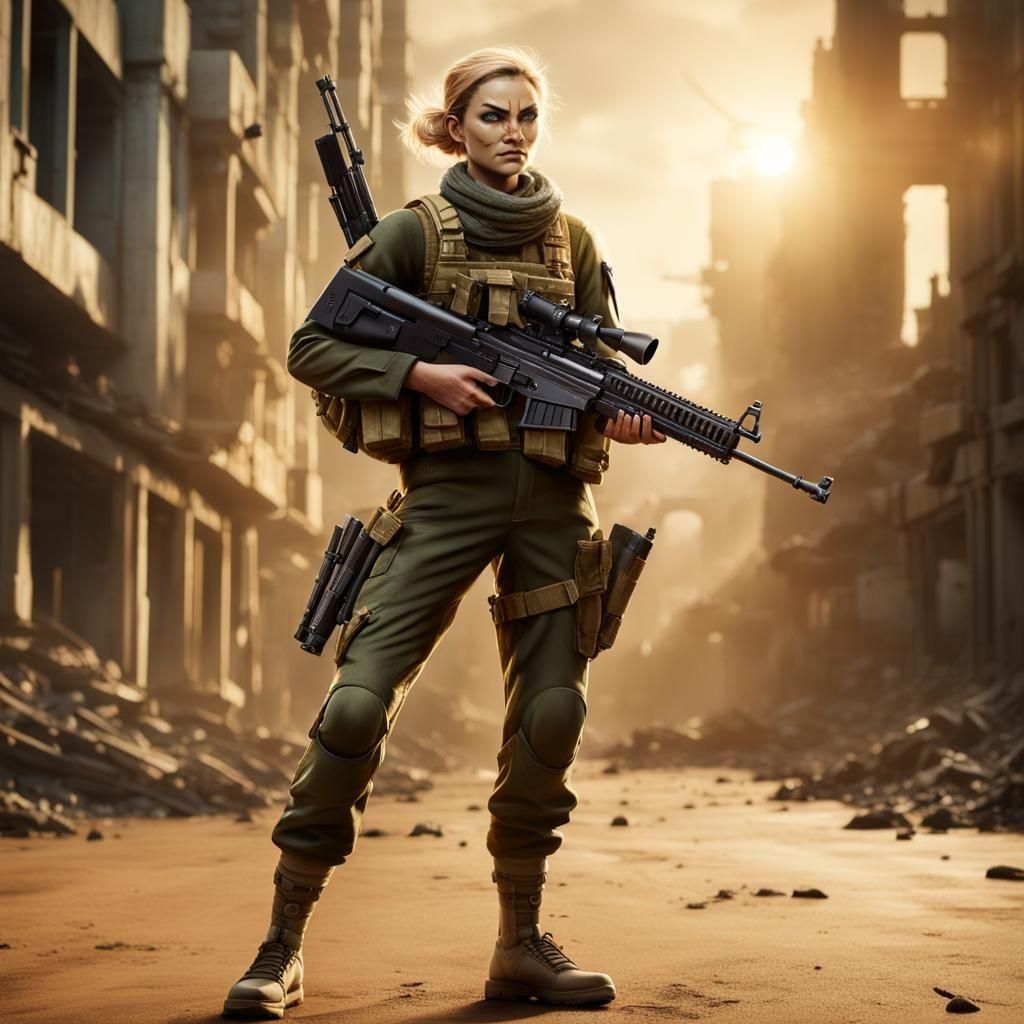 Amazon Warrior and Asura Hybrid in High Resolution