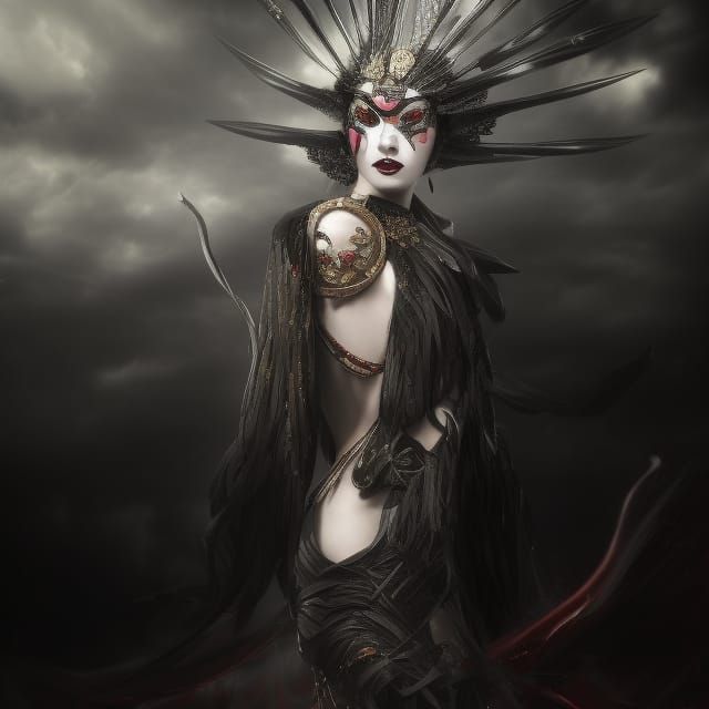 Lady of Pain Over Sigil: Fantasy Concept Art