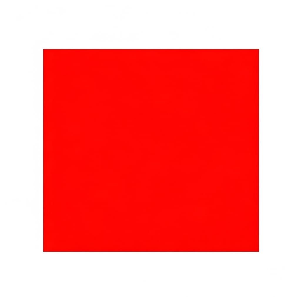 Minimalist Red Square Artwork in Suprematist Style