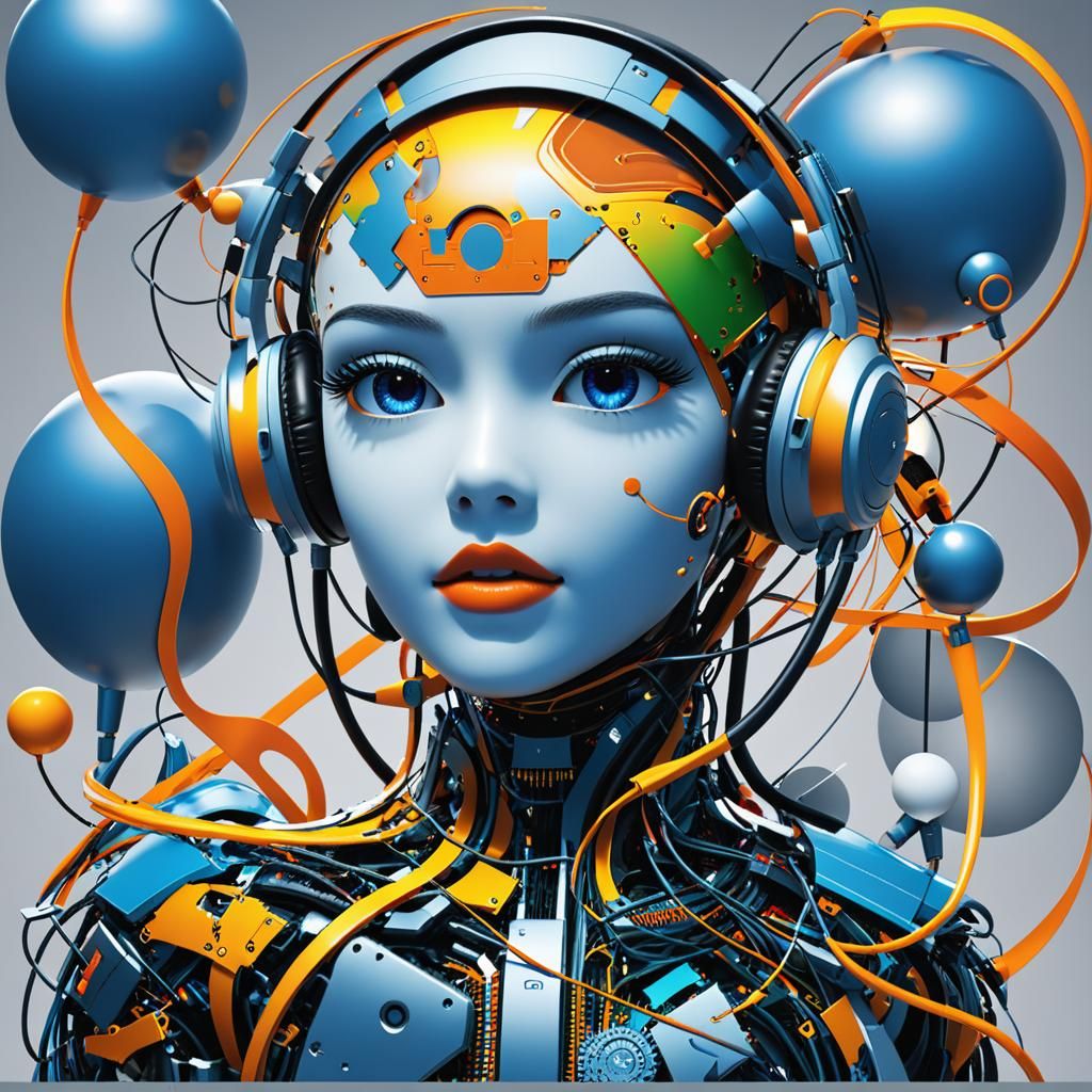 Simple Computer Screen Generated by AI