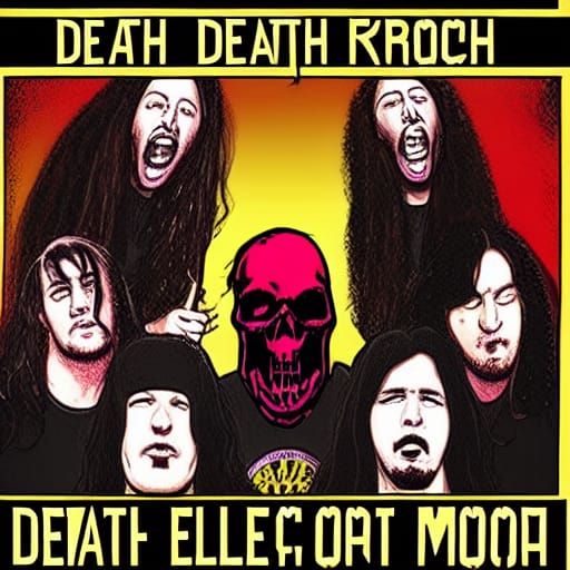 Thrash Metal Album Cover: Electric Chair