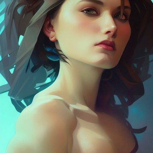 Detailed Portrait with Dynamic Lighting in 8K