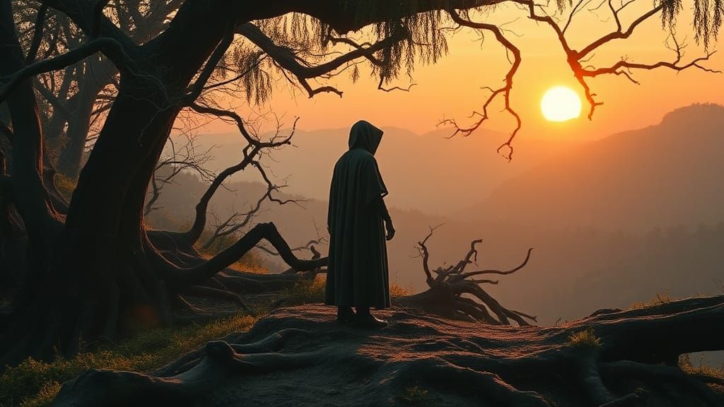 hello ai, show me sadness