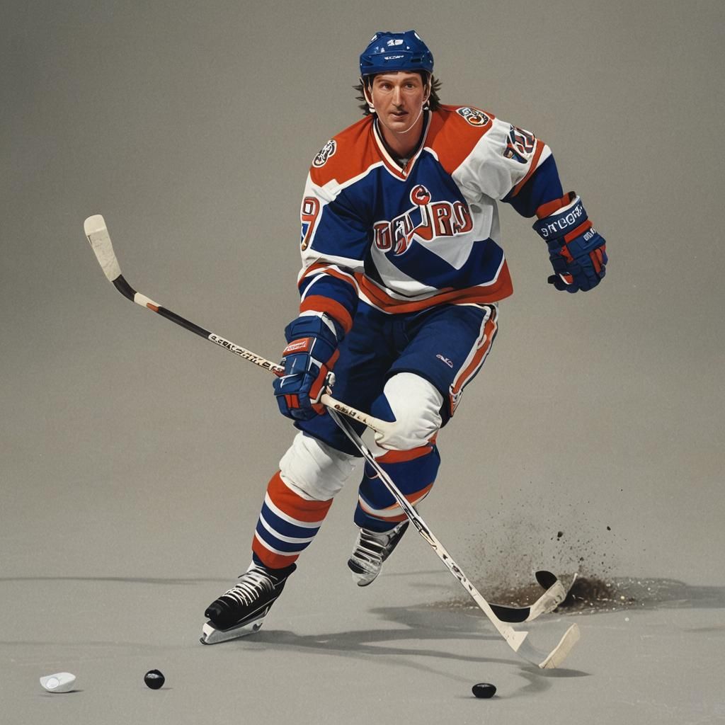 Wayne Gretzky Digital Art