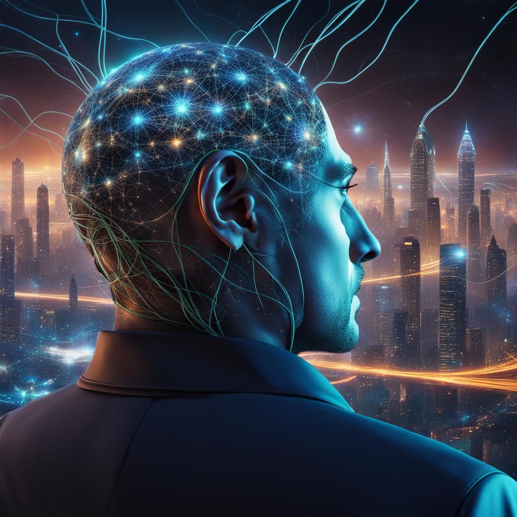 Cyberpunk Neurons Connect to Future City