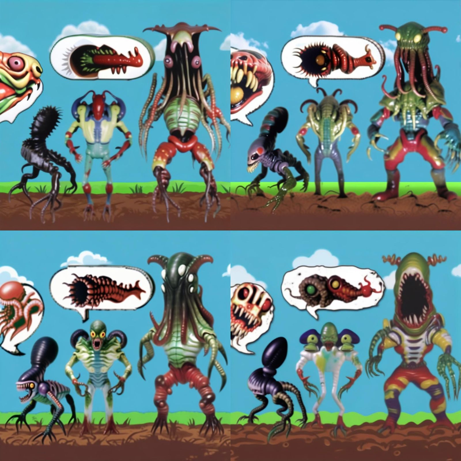 Clownwave Metroid Horror: A Gwar-esque Nightmare