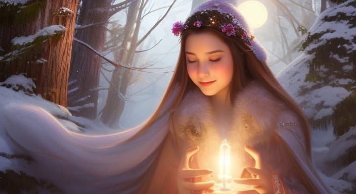 The Little Match Girl or The Little Light Bulb Girl