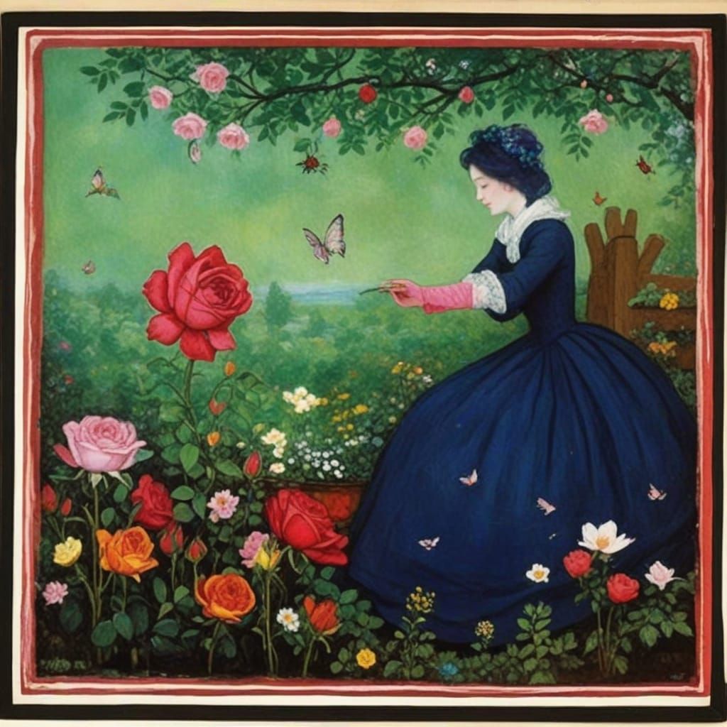 And the Spring arose on the garden fair