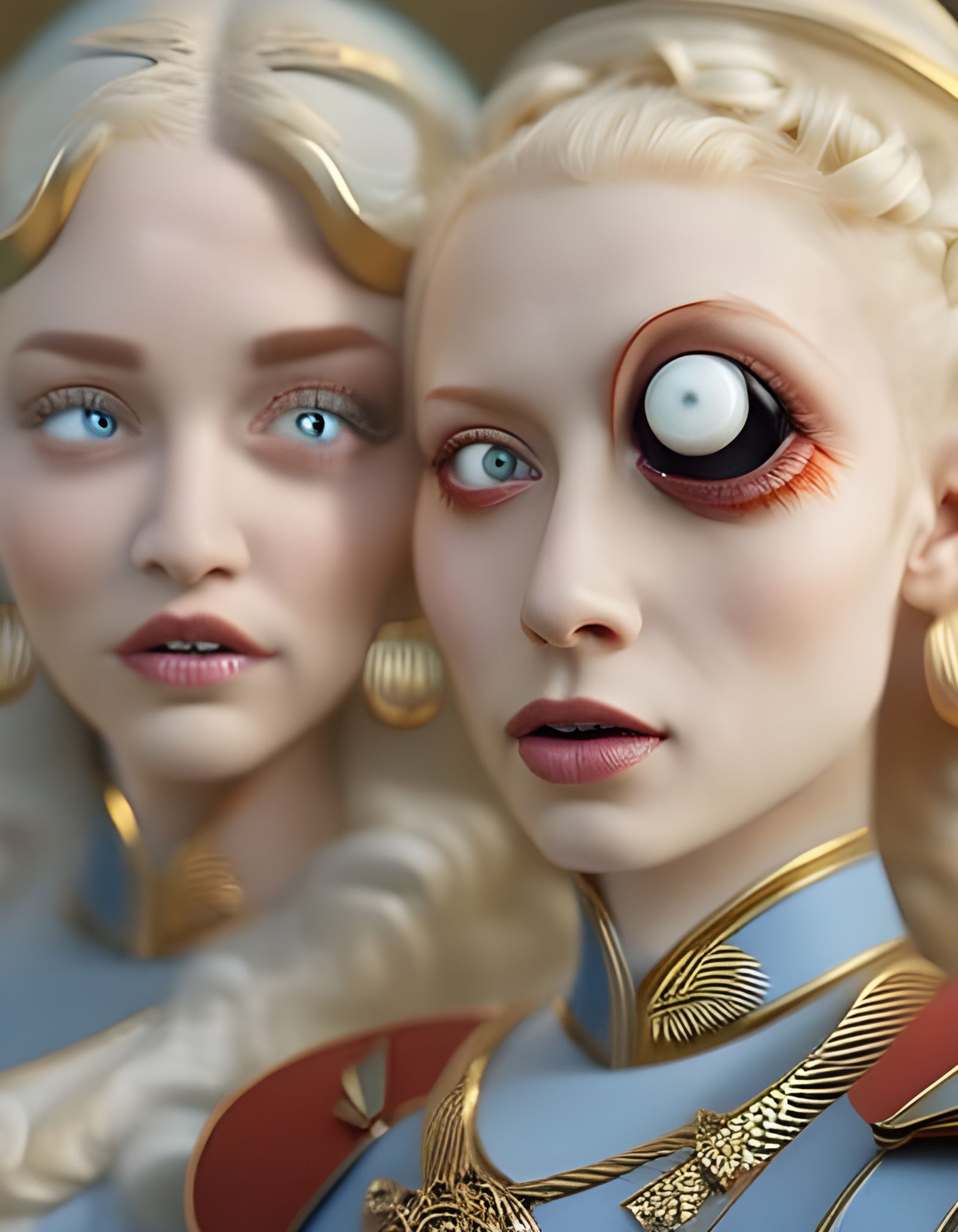 Origami Peacock Papercraft in Fantasy Style