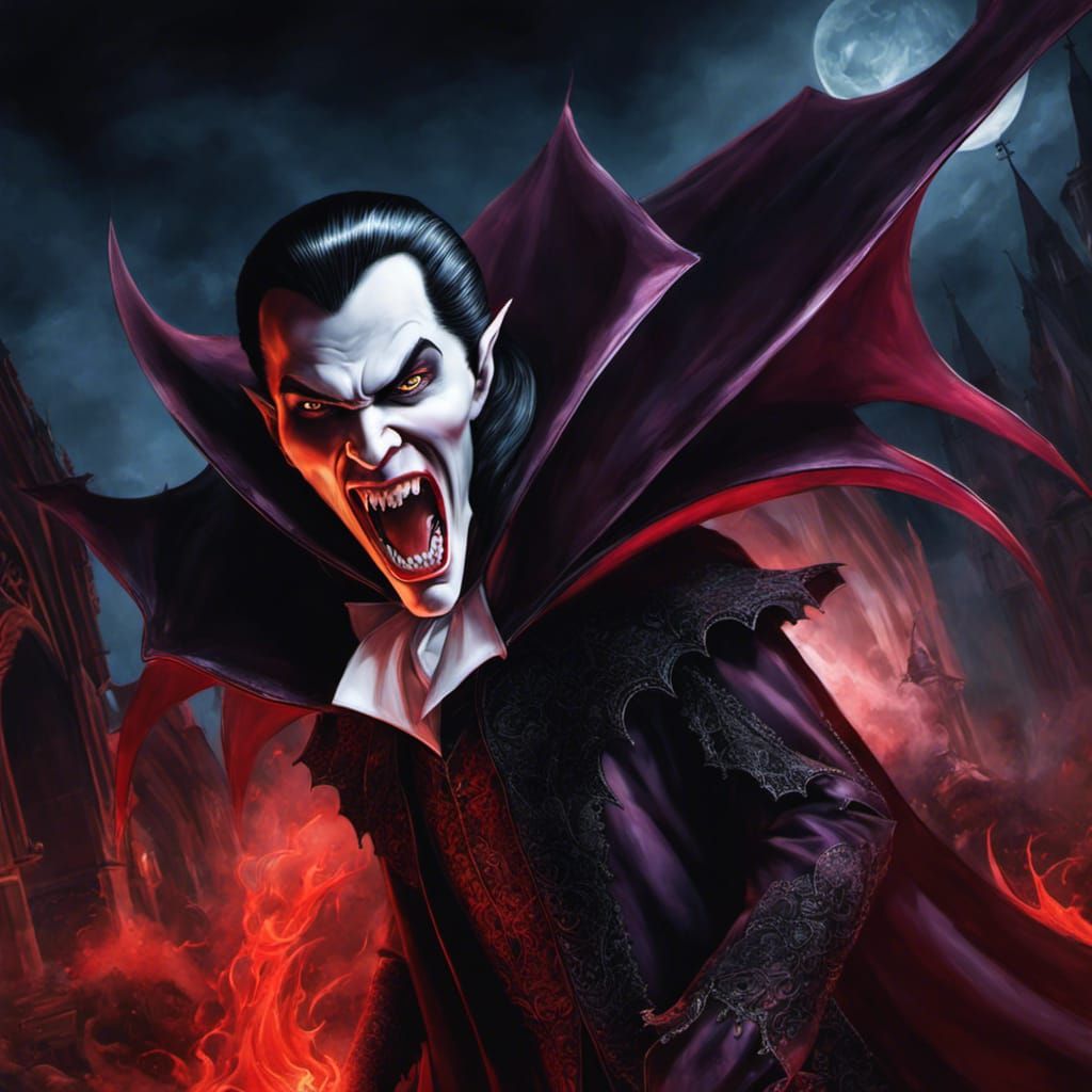 I'm count Dracula, good folks... come closer...