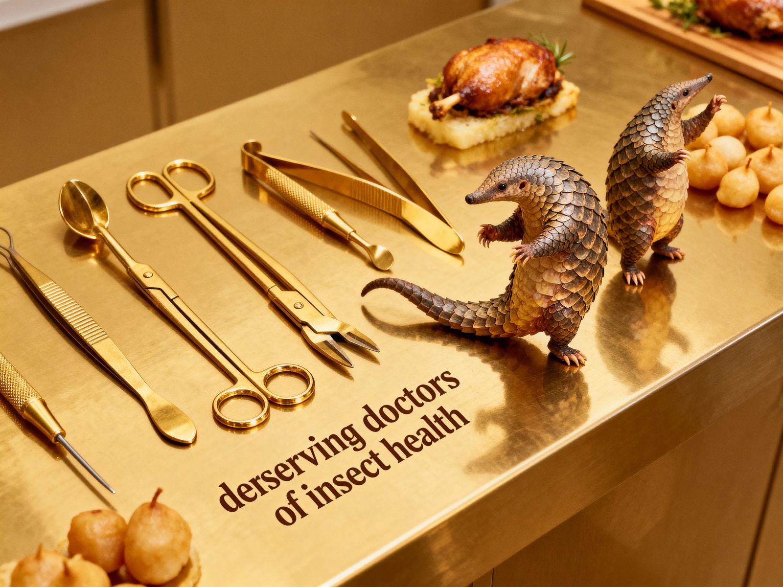 Dancing Pangolin Protests Bland Comedy Roasts