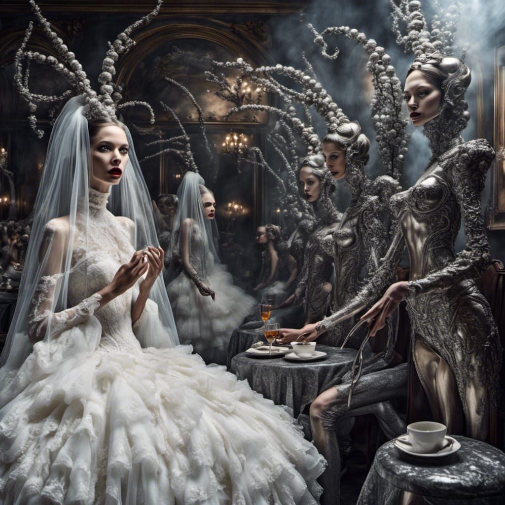 Radiant Woman in Cafe: Photorealistic Portrait