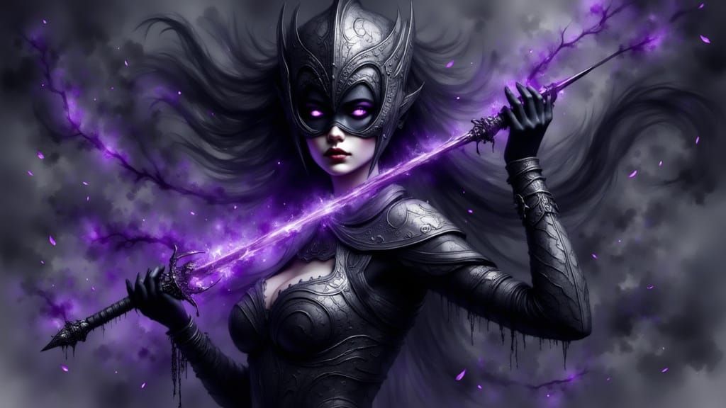 Goddess of Death: High-Fantasy Warrior in Donghua Style