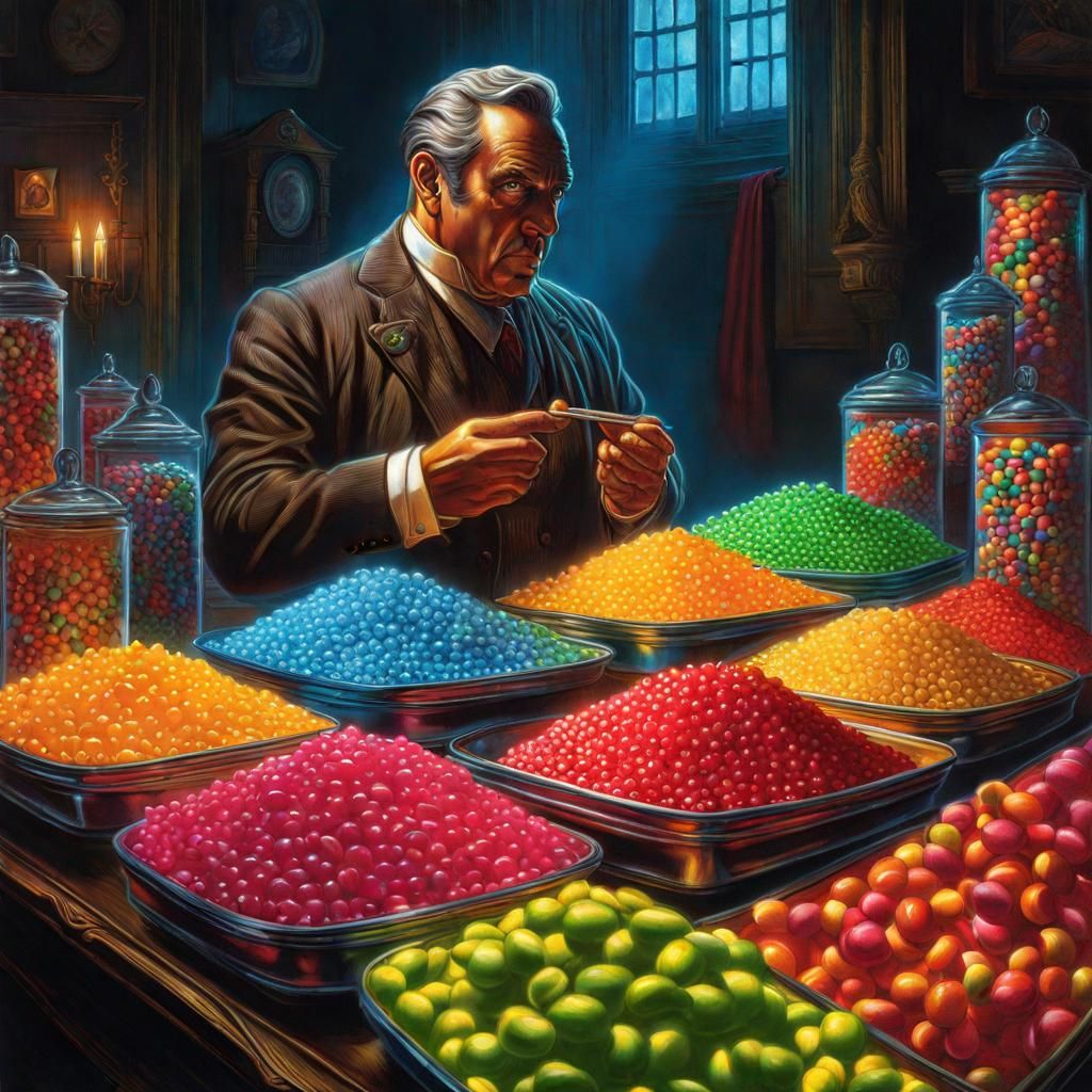 Candyman Horror Art: Hyperrealistic and Detailed