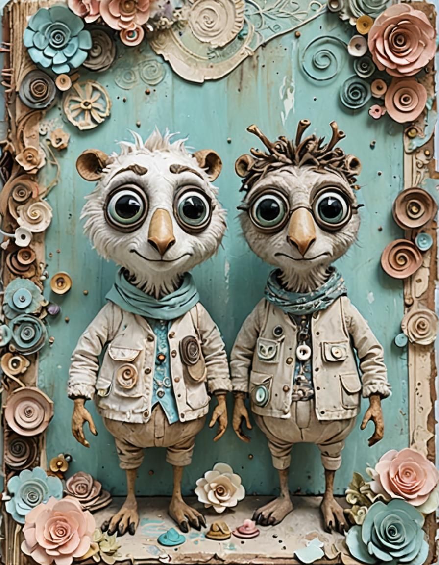Sid and Diego in Shabby Chic Fairytale Style