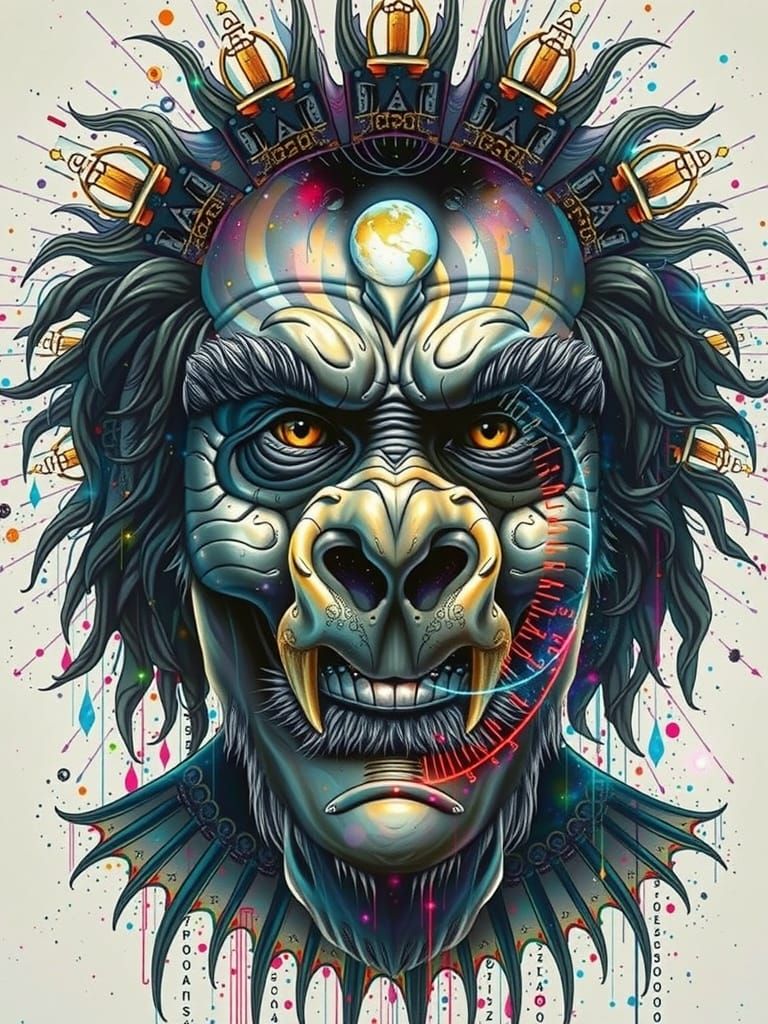 The Ape Who Wears the World