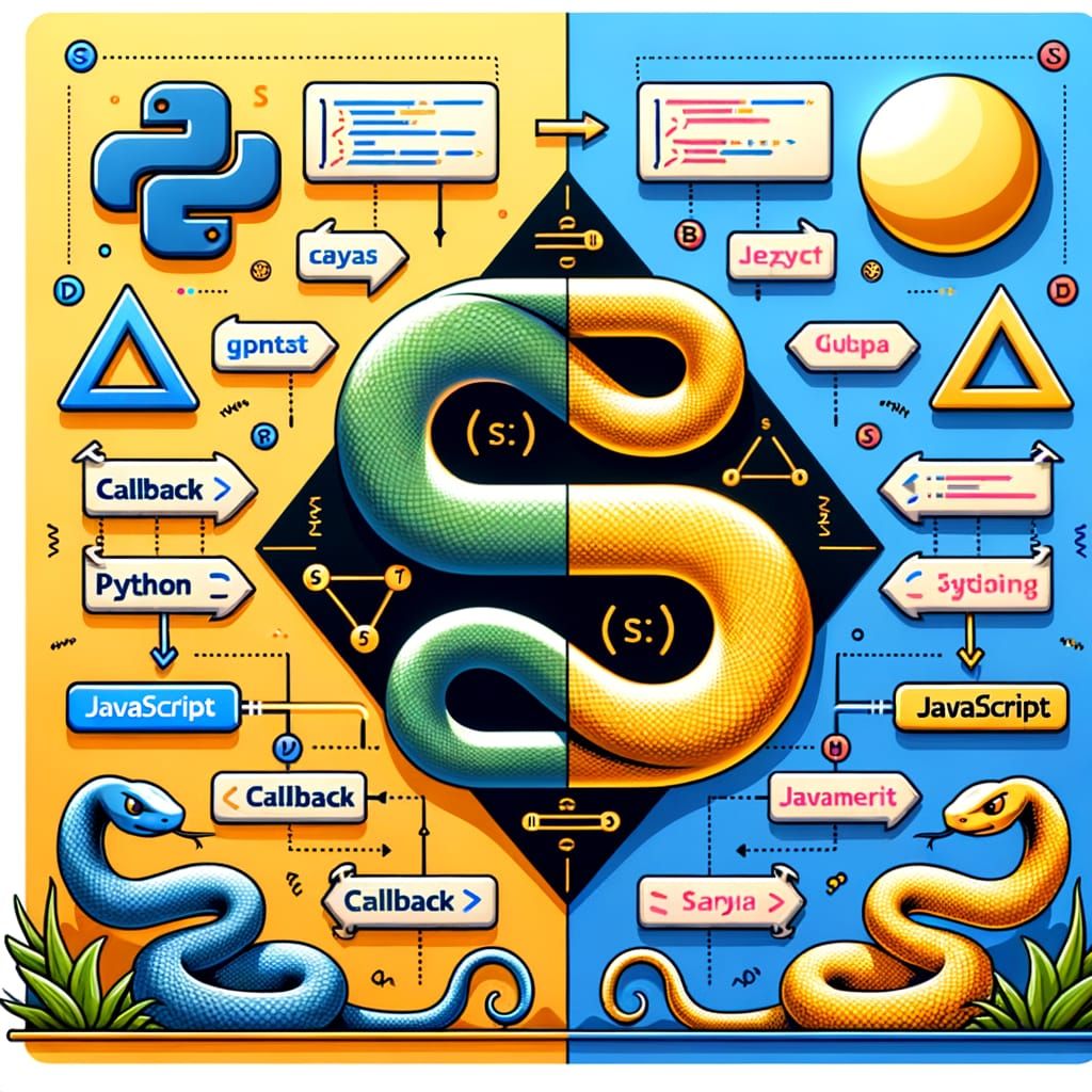 Python vs JavaScript: Callback Method Visualized