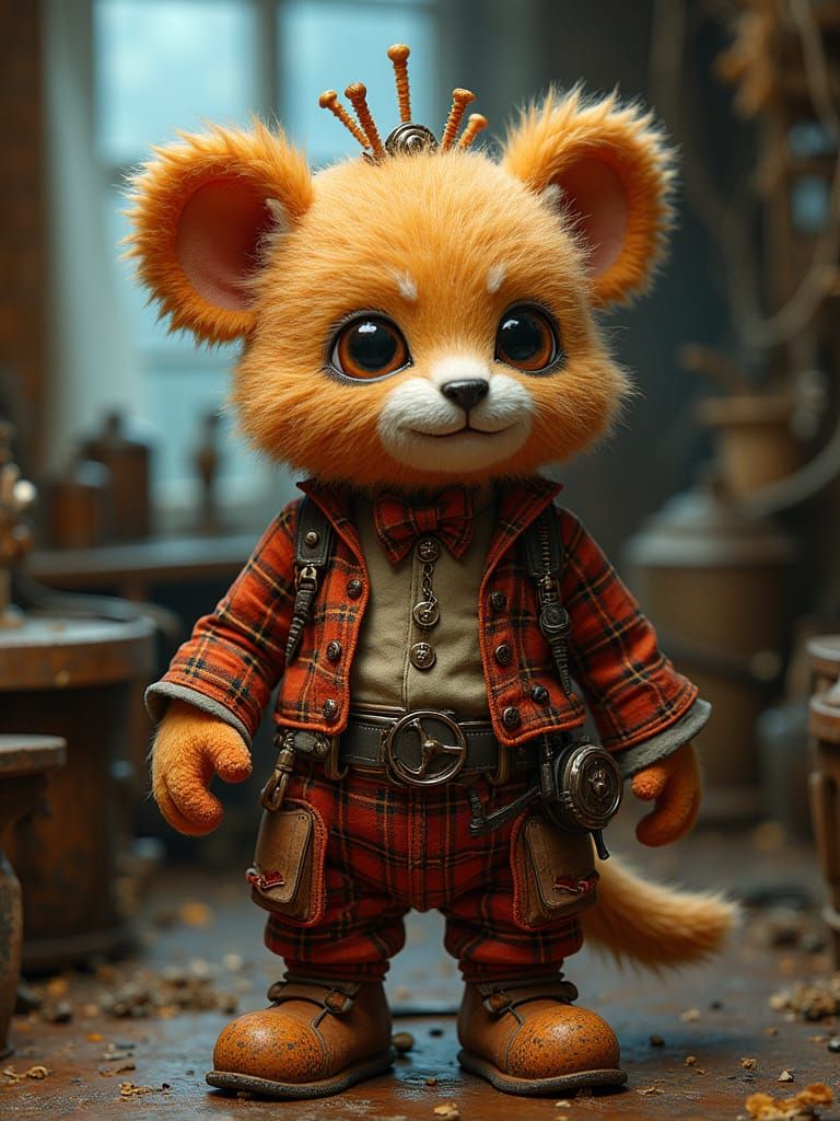 Steamplush Kerfluffle Cybersteamcorepunk Doodads