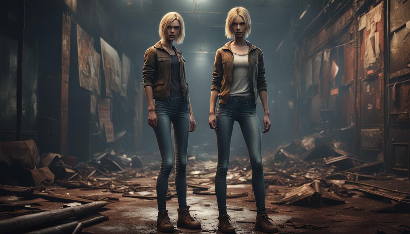 Blonde in Jeans: Silent Hill Inspired Art