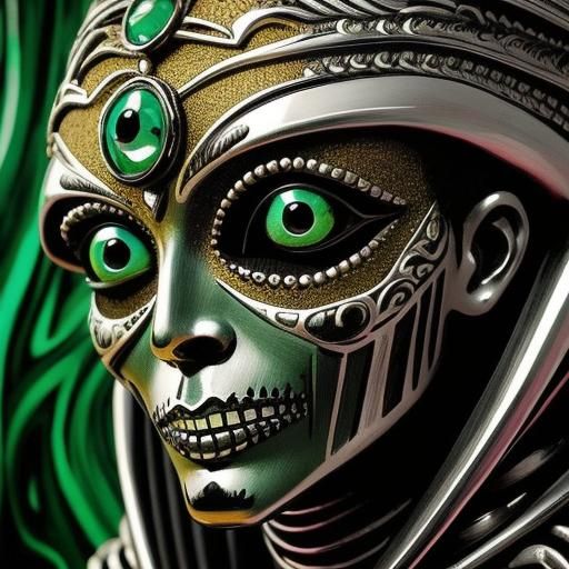 Charon Ferries a Soul: Folk Art River Styx