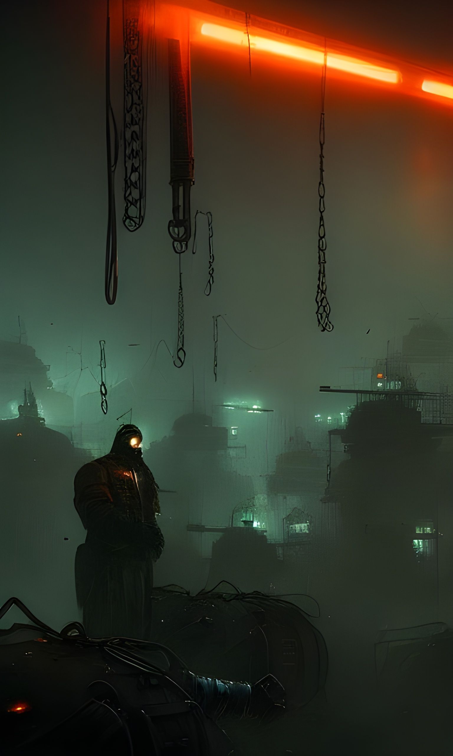 Delaque King of the Underhive: Dieselpunk Concept Art