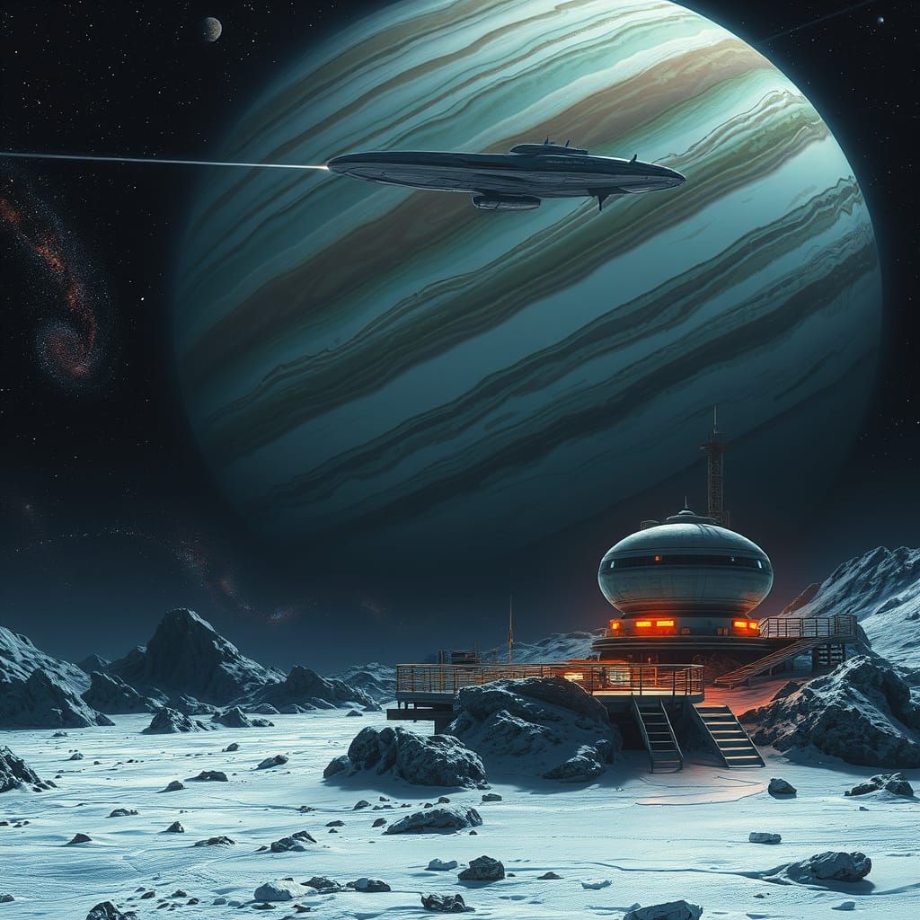 Jupiter's Ascending Gateway in a Distant Future