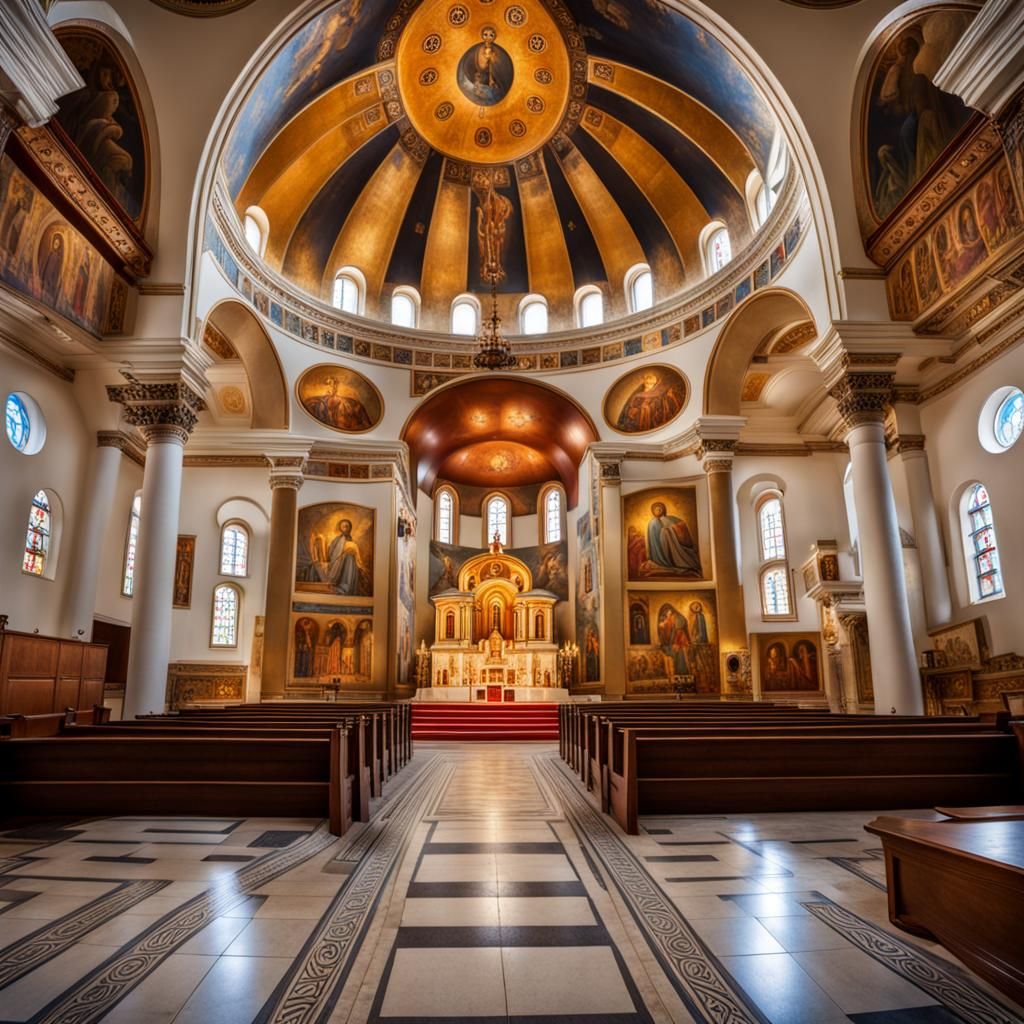 Stunning Greek Orthodox Church Architecture