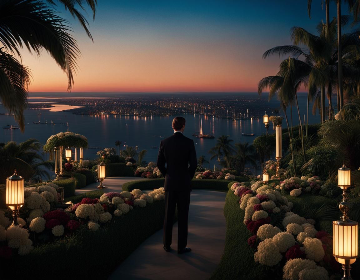 The Great Gatsby in Technicolor, Cinematic Shot