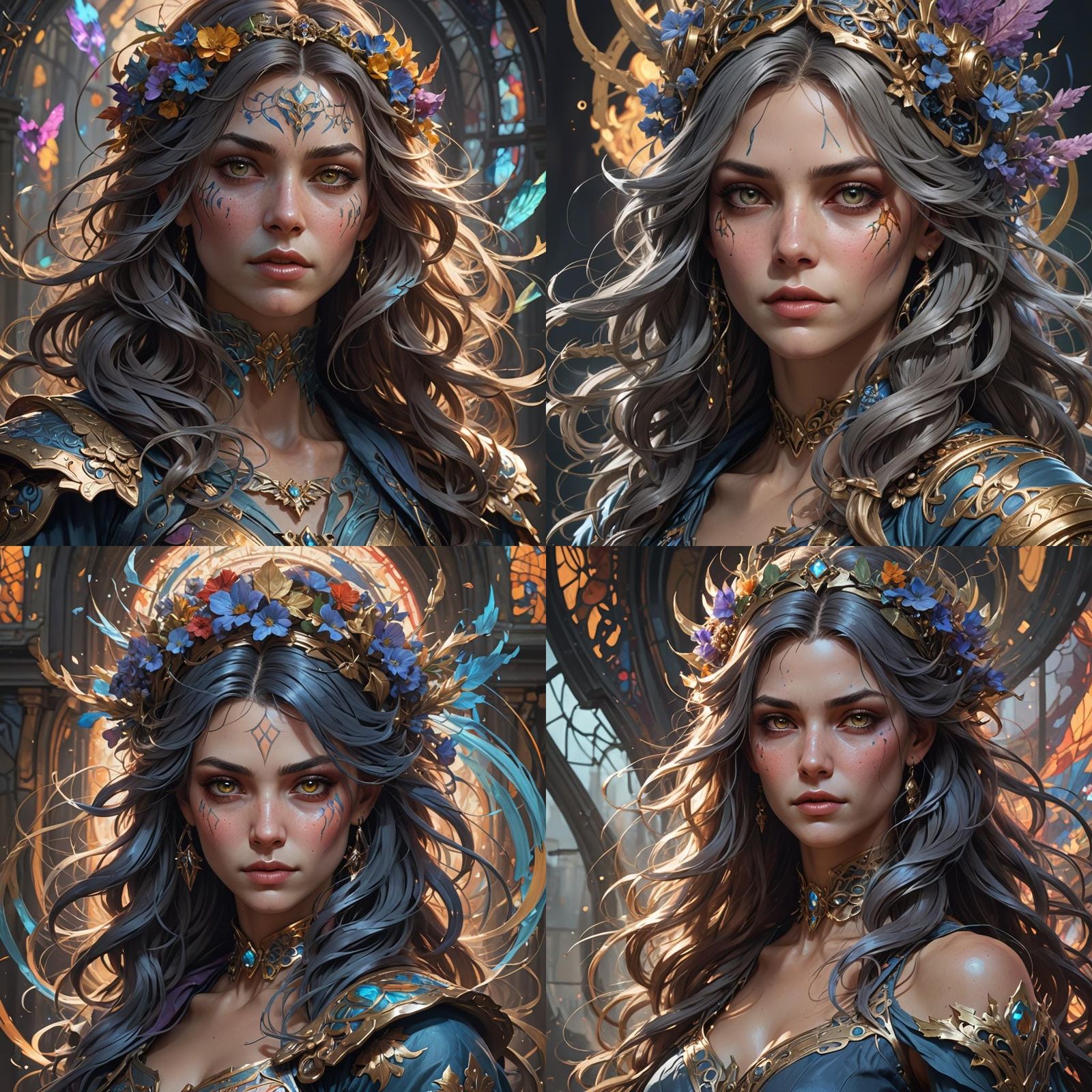 Detailed Banshee Portrait in Trending Artstation Style