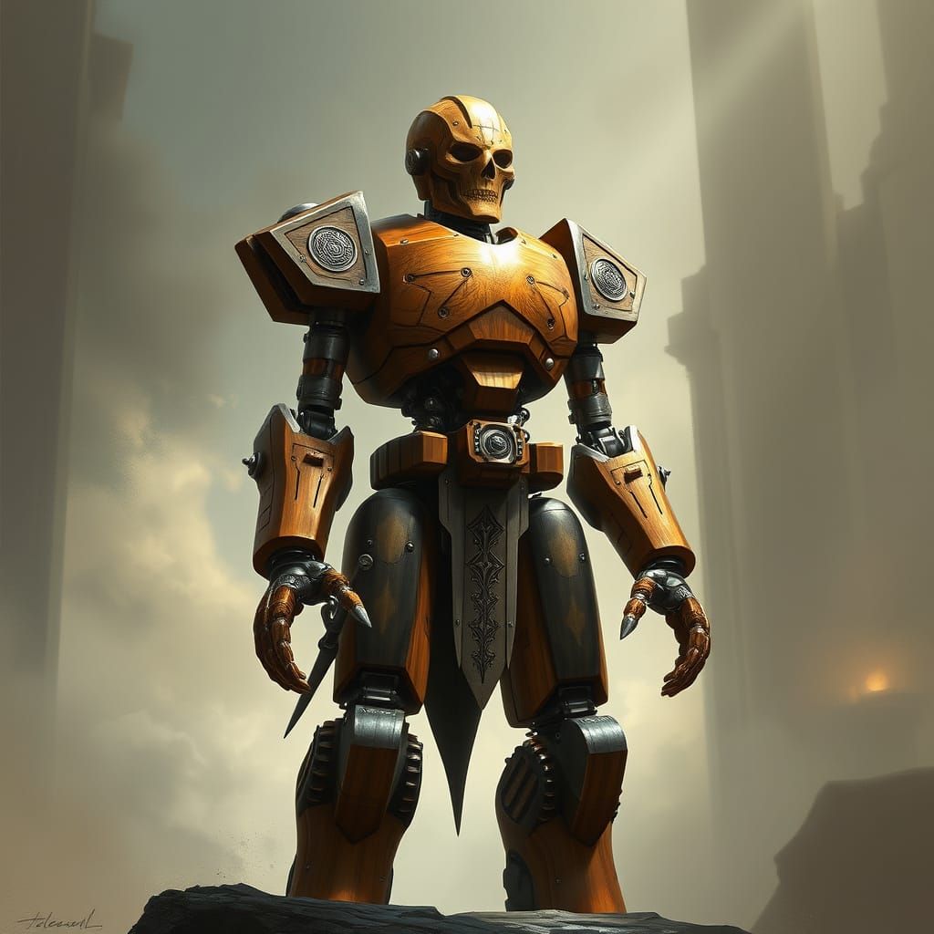 Warforged Contemplates Sentience, a Masterpiece of House Can...