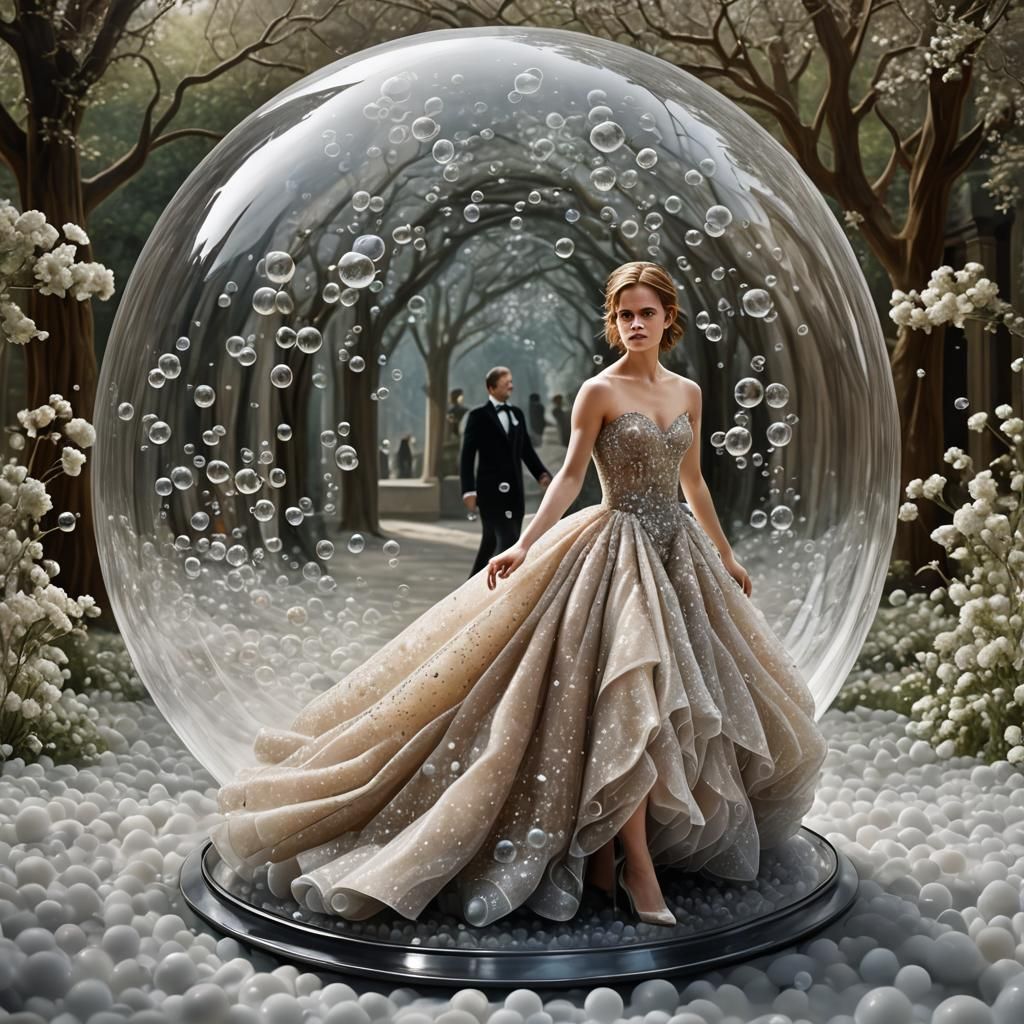 Emma Watson in Glass Apple Bubblegram