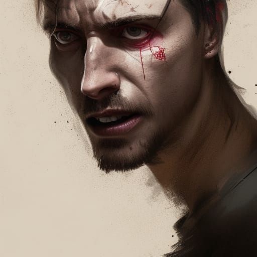 Intricate Portrait Art by Greg Rutkowski and Artgerm