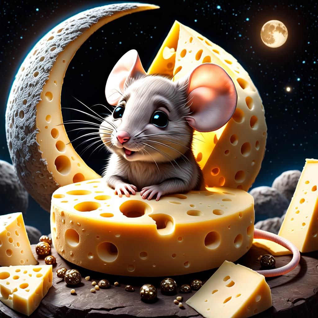 Moon made of cheese confirmed