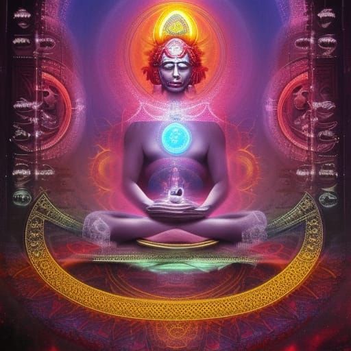 Epic Cinematic Depiction of Twelve Chakras