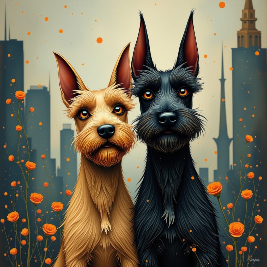 Scottish terriers