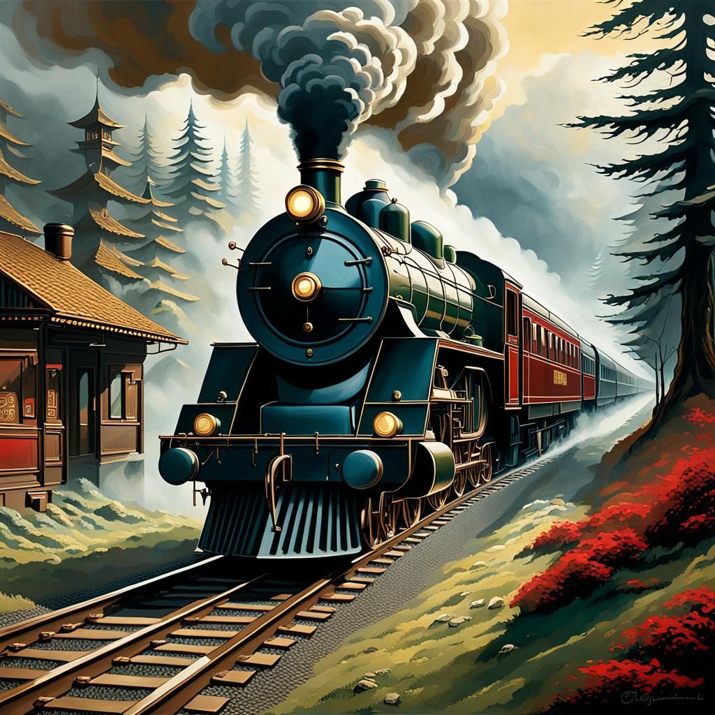 The famous Orient Express