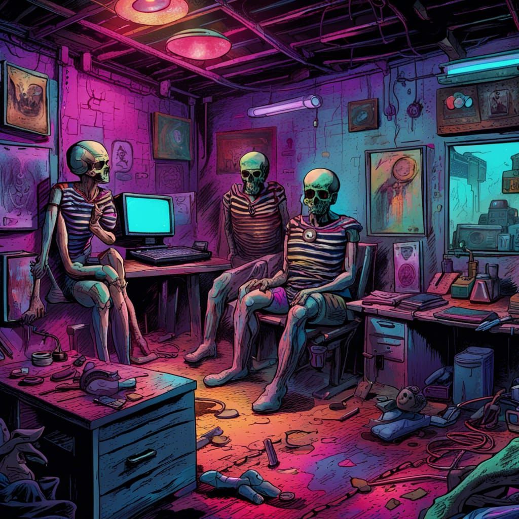 Comic story of a murder