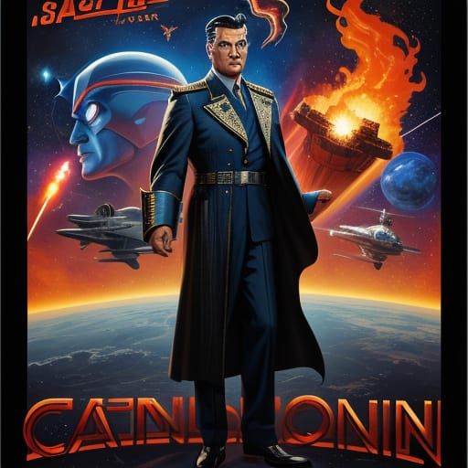 Captain Proton: Space Hero vs Cosmic Villain in Rocket Blast