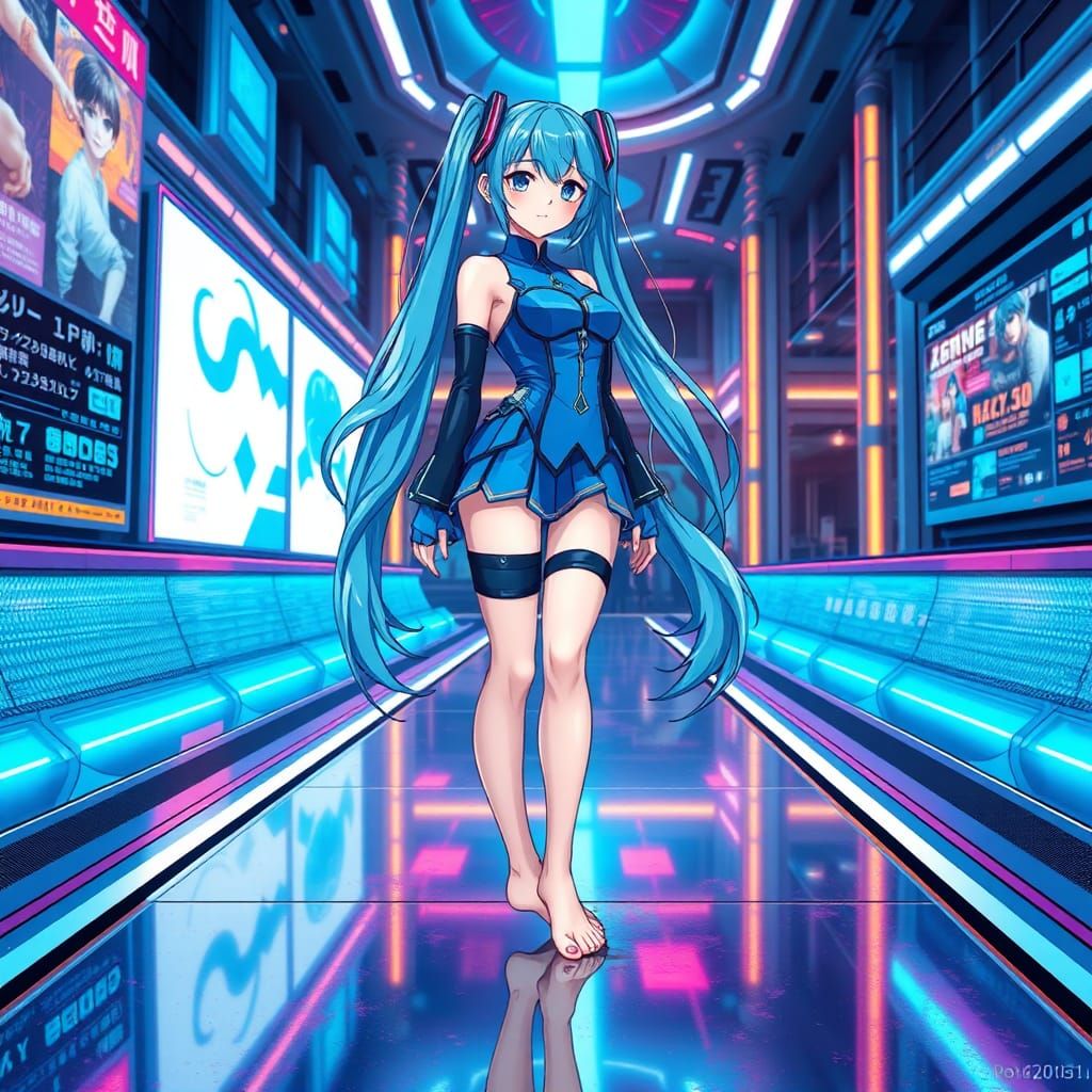 Barefoot Hatsune Miku