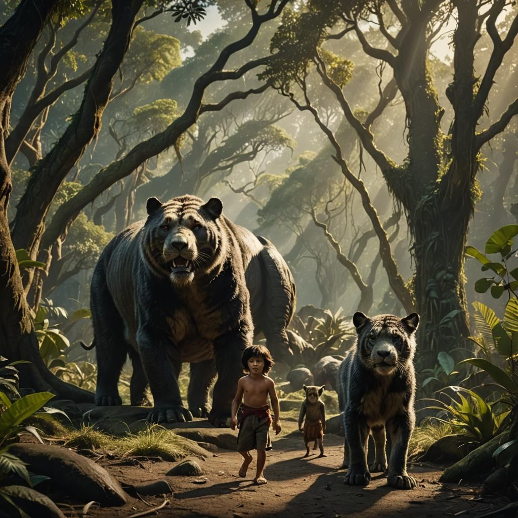 The Jungle Book: Cinematic Film Still