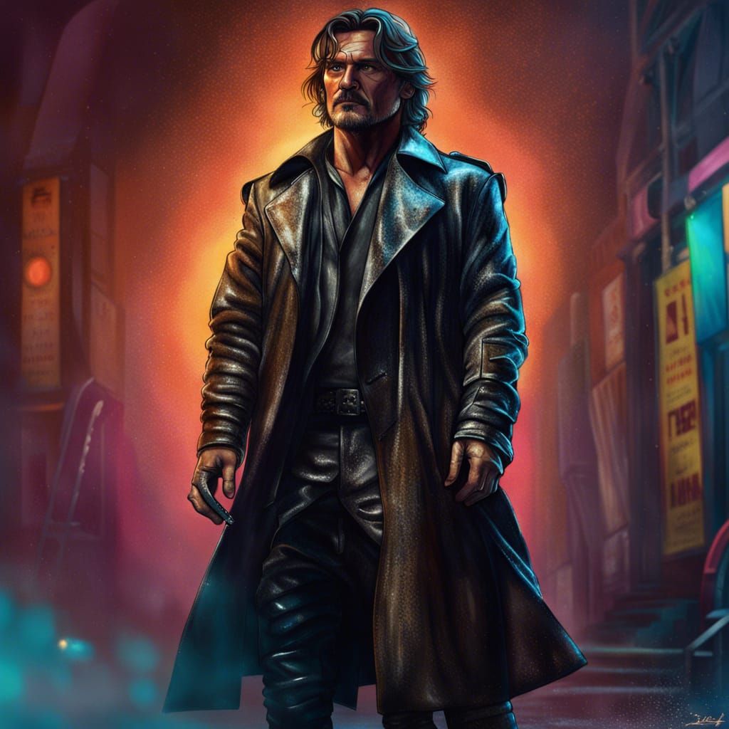 Pedro Pascal as Snake Plissken: Hyperrealistic Concept Art