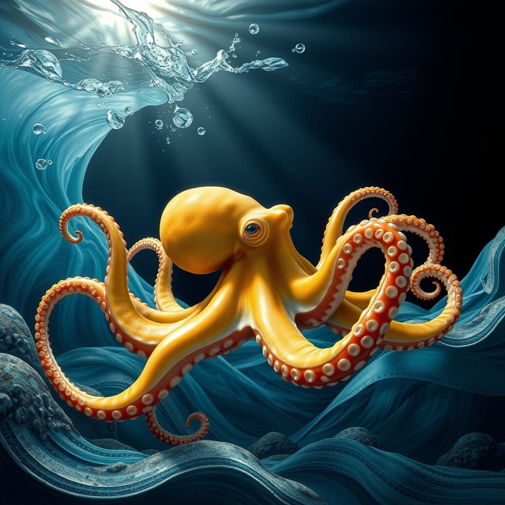 Octopus Under the Sea