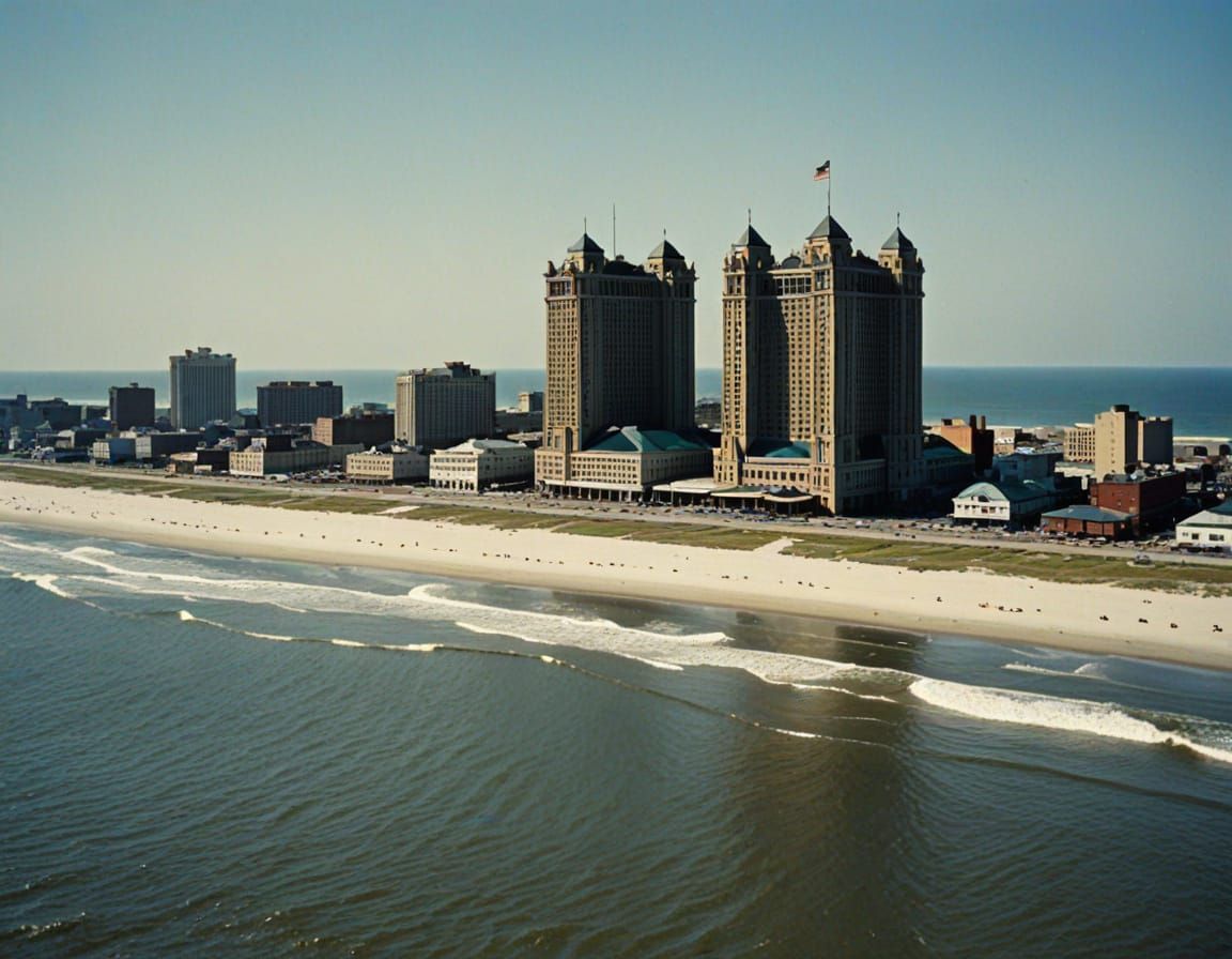 Vintage Atlantic City Boardwalk